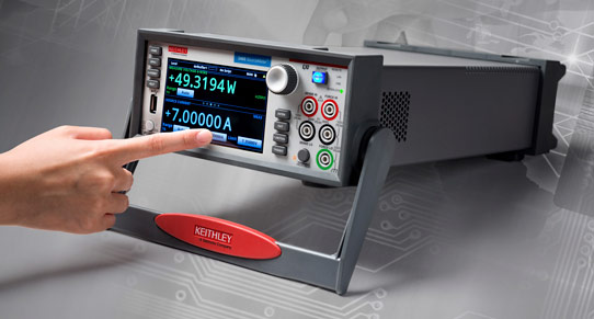 Keithley’s new Model 2460 SourceMeter. 