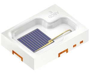 Picture: The 1200mW SFH 4770S IRED, which has a height of just 0.6mm and a footprint of 5.4mm2
