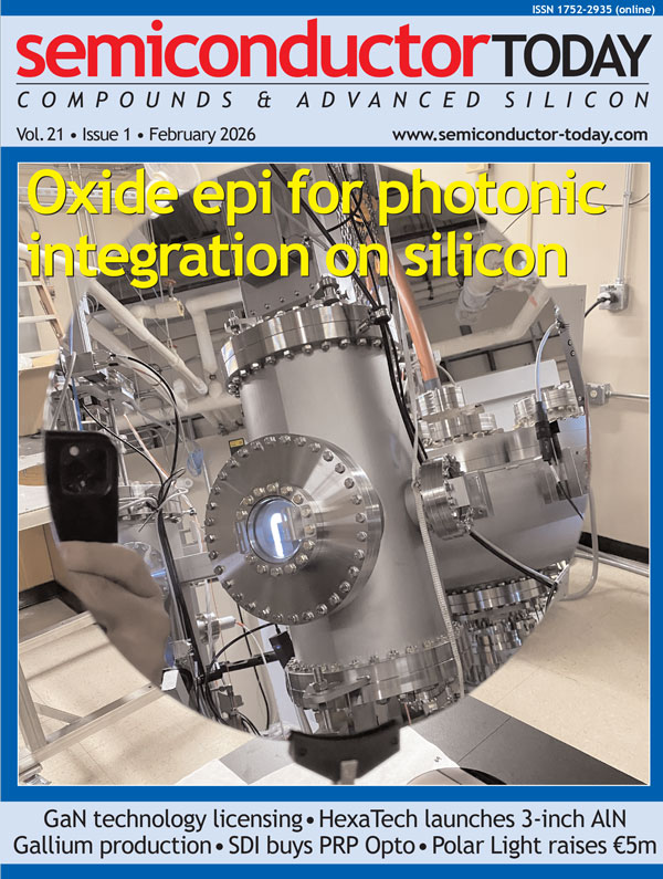 CLICK HERE: free registration for Semiconductor Today and Semiconductor Today ASIA