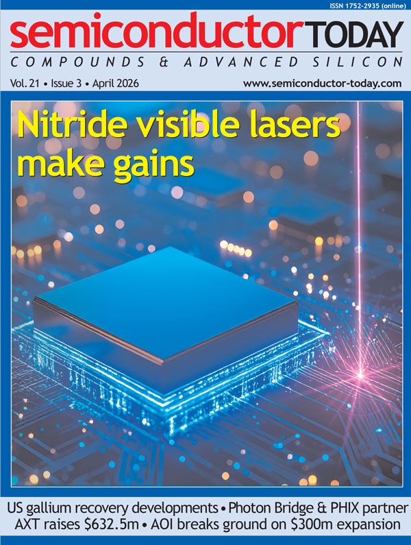 CLICK HERE: free registration for Semiconductor Today and Semiconductor Today ASIA