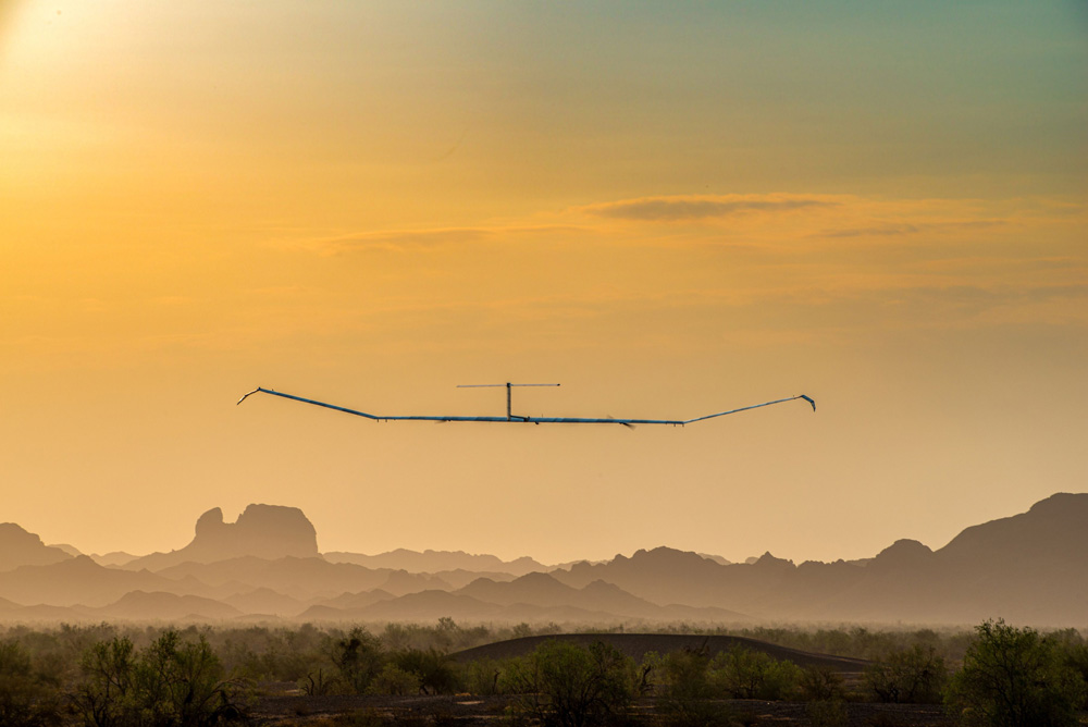 Airbus Zephyr Solar High Altitude Platform System (HAPS).