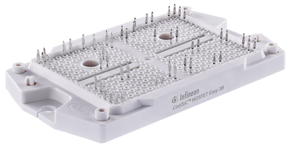 Infineon’s CoolSiC M1H 1200V SiC MOSFETs will be integrated into the Easy family to further improve the Easy 1B and 2B modules. Also, a new product that enhances the Easy 3B module will be launched. 