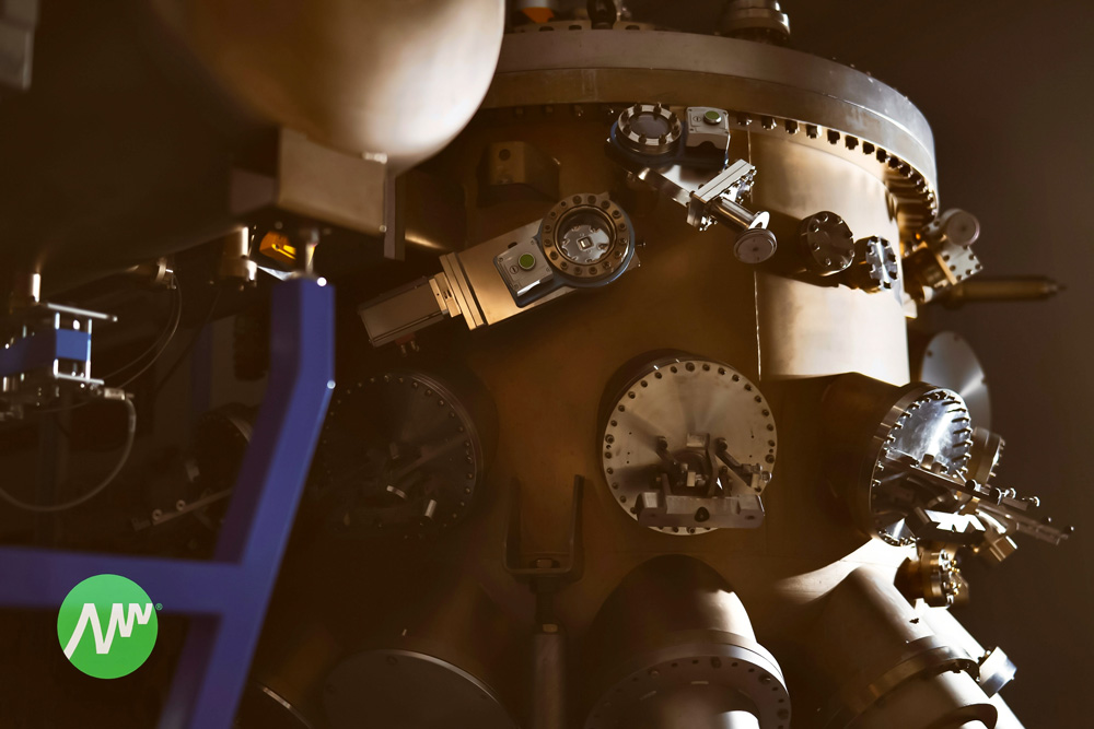 IVWorks’ 12-inch GaN epiwafer production MBE equipment. 