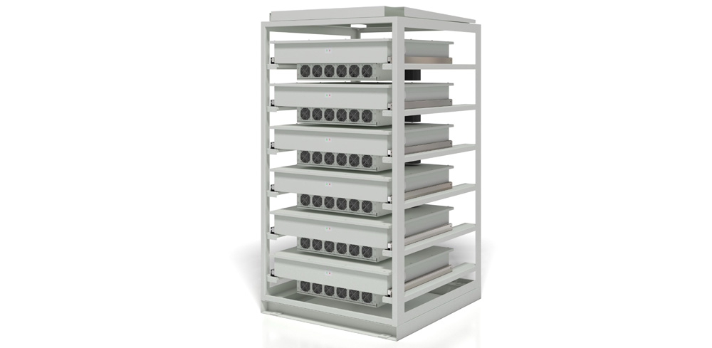Daihen’s unit-type power conditioner for grid storage batteries uses Infineon’s CoolSiC 2000V modules. 