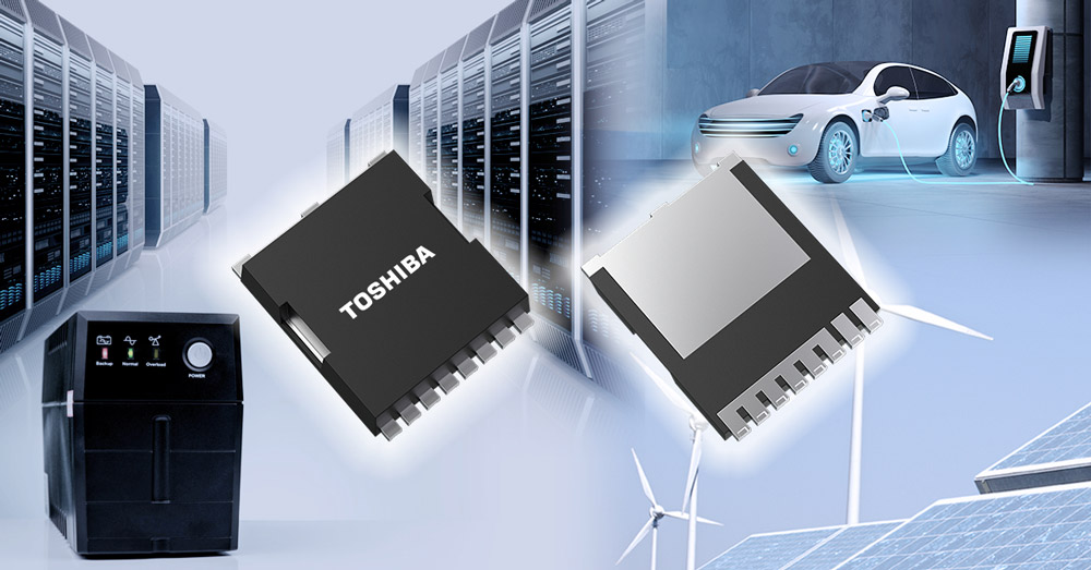 Toshiba’s 650V third-generation SiC MOSFETs in a TOLL package.