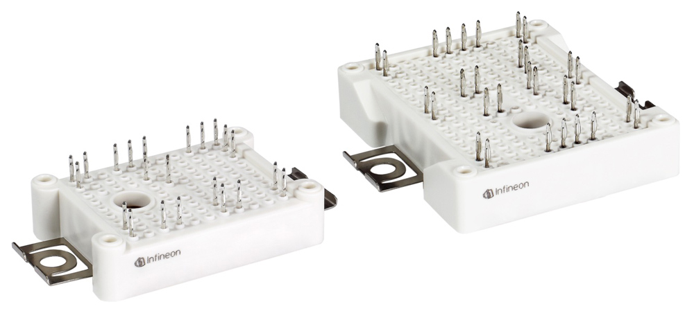 CoolGaN power semiconductors in the EasyPACK package.