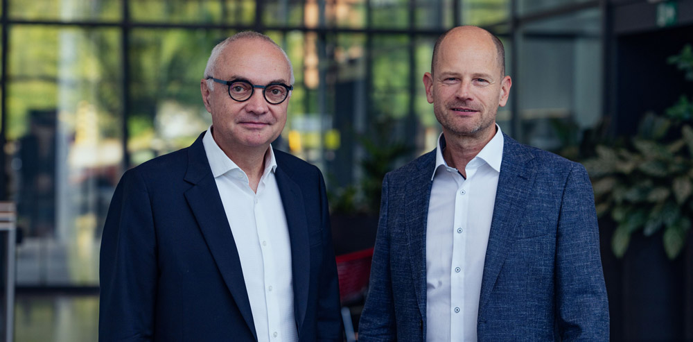 Luc Van den hove and Patrick Vandenameele. 