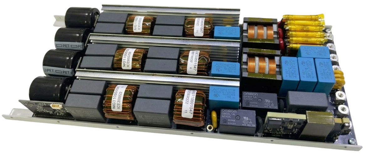 The 30kW T-Type PFC evaluation board. 